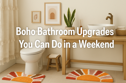 Boho Bathroom Upgrades You Can Do in a Weekend