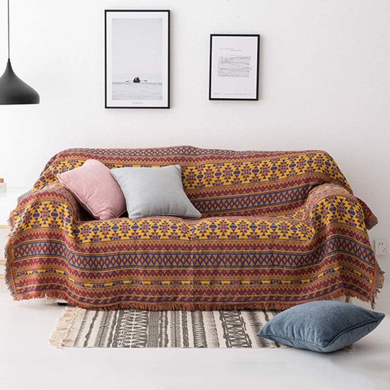 My Boho Home Bohemian Decor Geometric Blanket