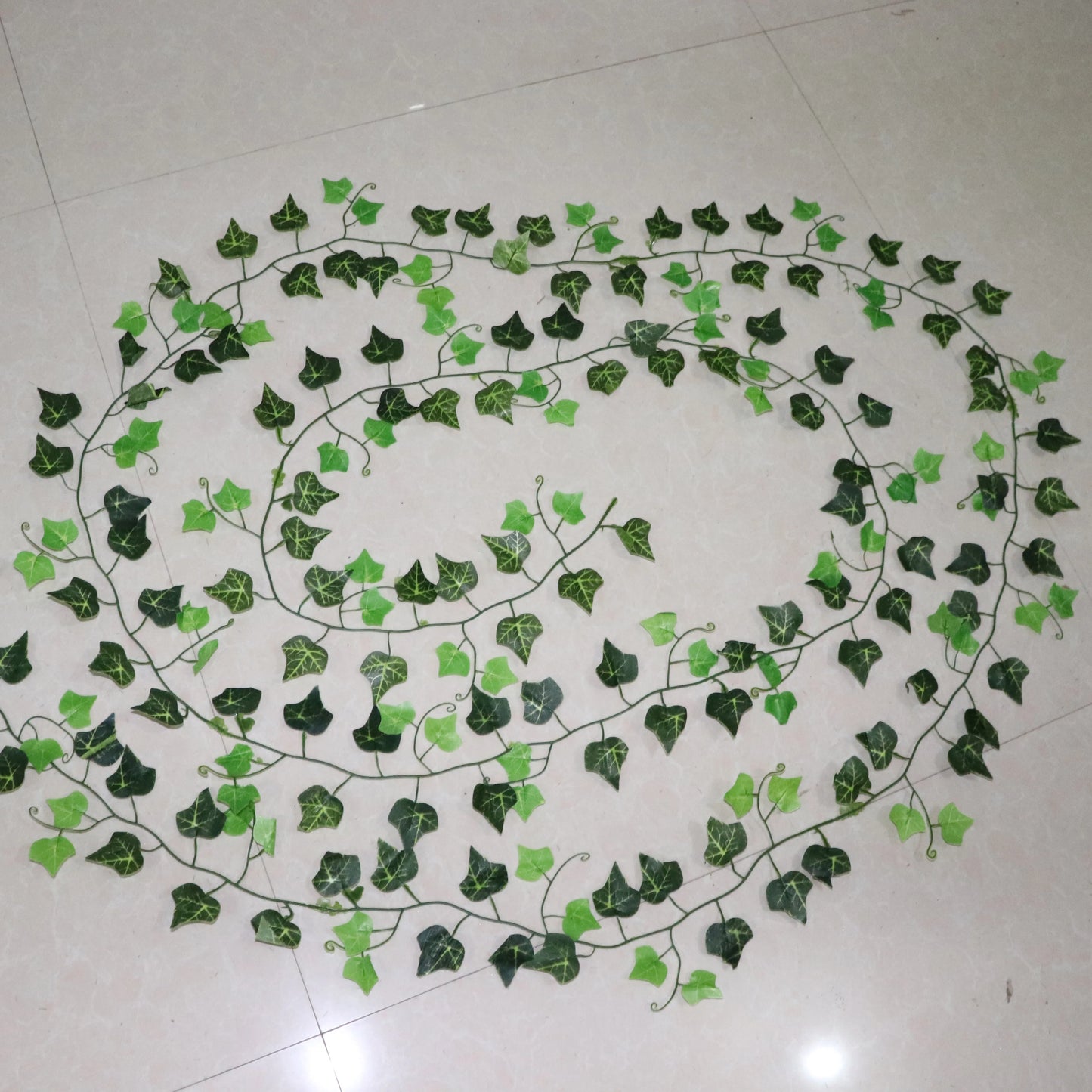 Artificial Ivy Leaf Garland – 2.4m Green Vine Foliage