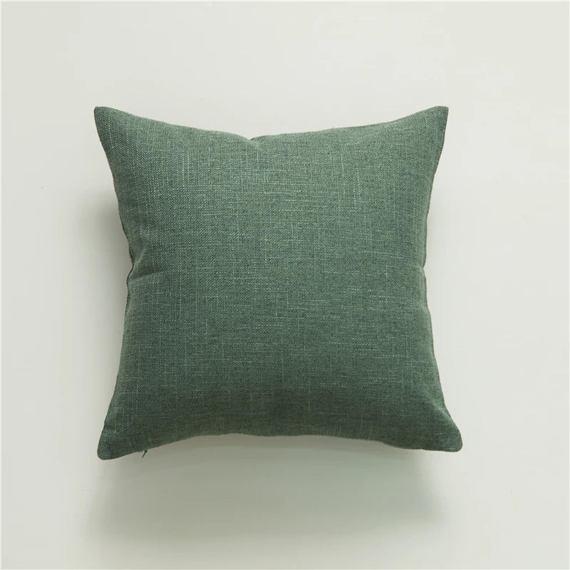 Linen Feel Tassel Pillow Cover – Cushion Cover for Sofa, Bed & Chair | Summer Boho Home Decor