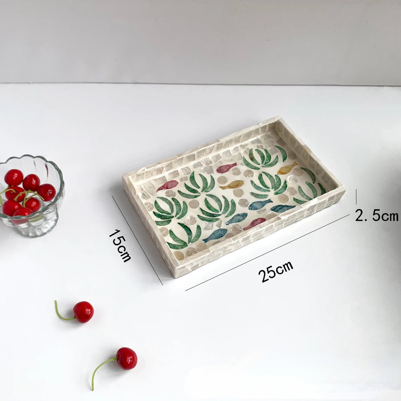Handmade Shell Tray – Oval & Rectangular Decorative Jewelry Organizer for Boho Home Decor Bathroom or Bedroom - Housewarming Gift