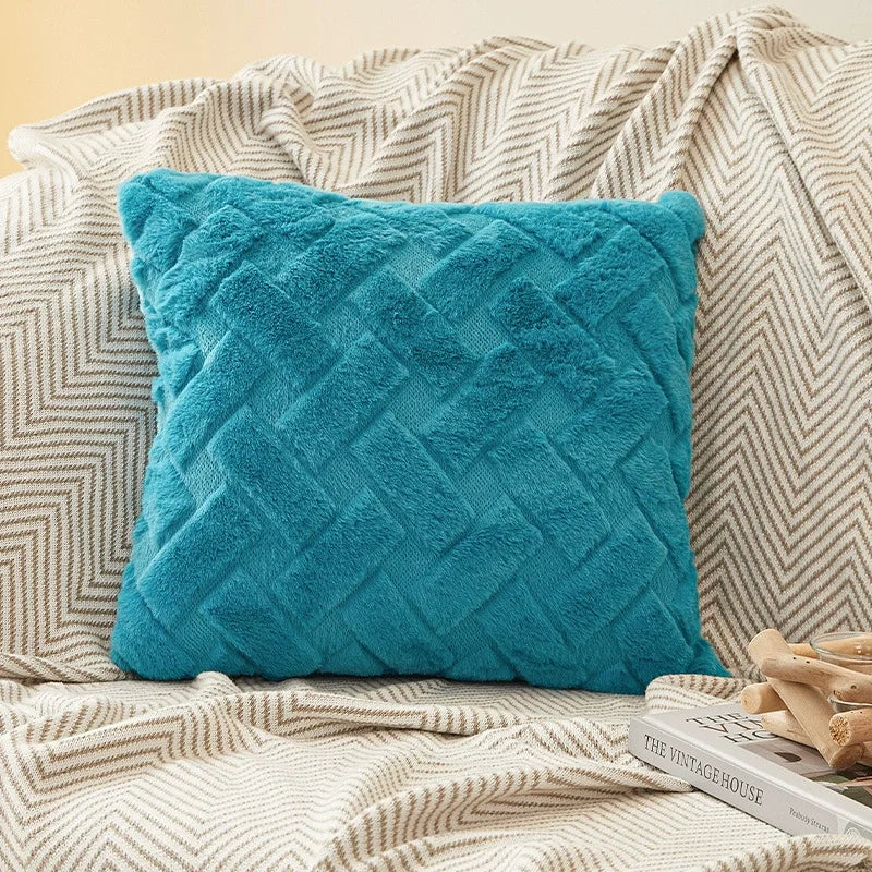 Double-Sided Plush Velvet Pillow Cover