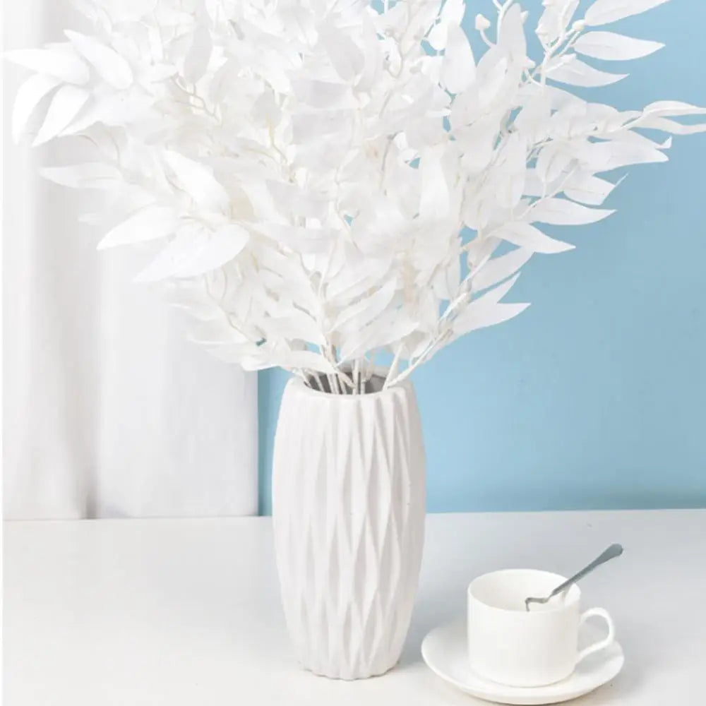 Artificial Silk Willow Branch – Boho Home Decor Faux Greenery