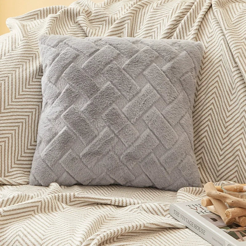 Double-Sided Plush Velvet Pillow Cover