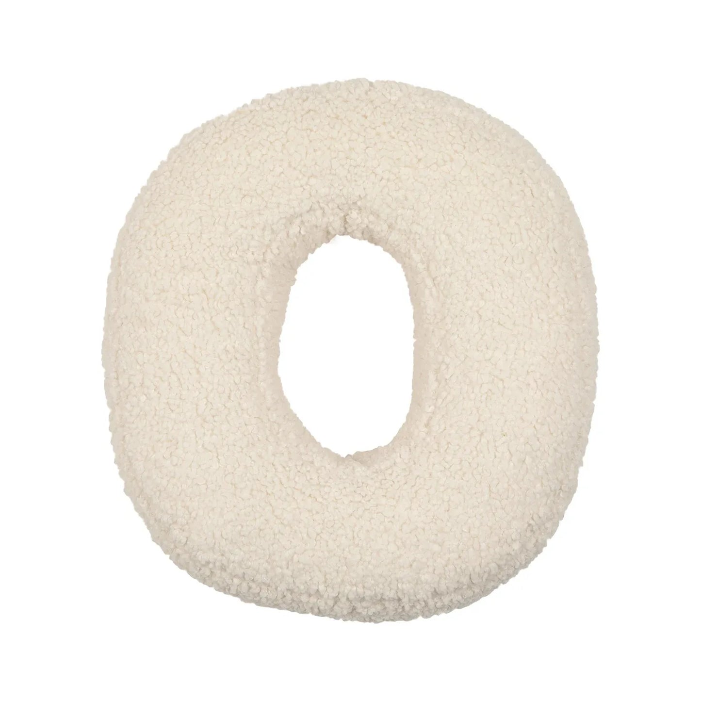 Cozy Lambswool Alphabet Pillow – Plush 3D Letter Cushion for Nursery & Home Décor
