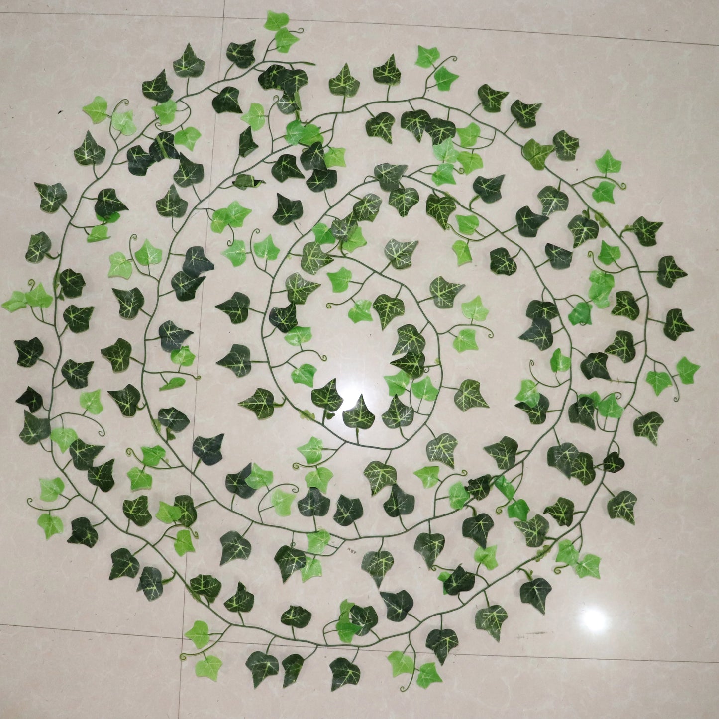 Artificial Ivy Leaf Garland – 2.4m Green Vine Foliage