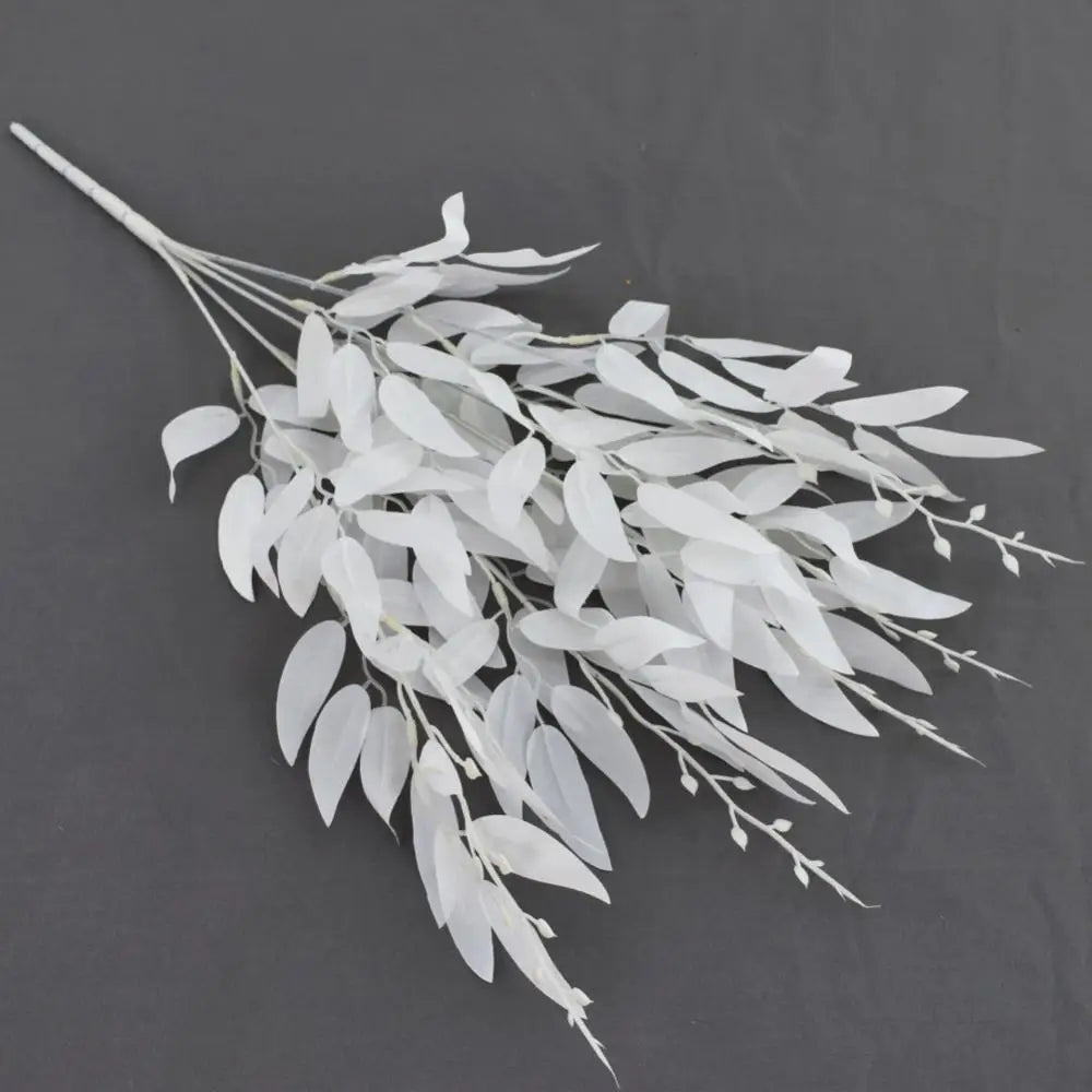 Artificial Silk Willow Branch – Boho Home Decor Faux Greenery