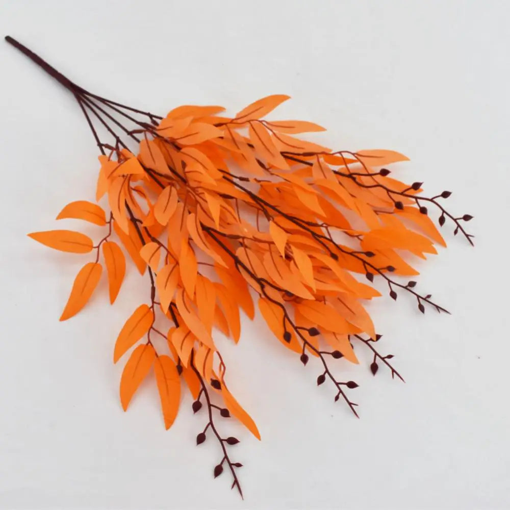 Artificial Silk Willow Branch – Boho Home Decor Faux Greenery
