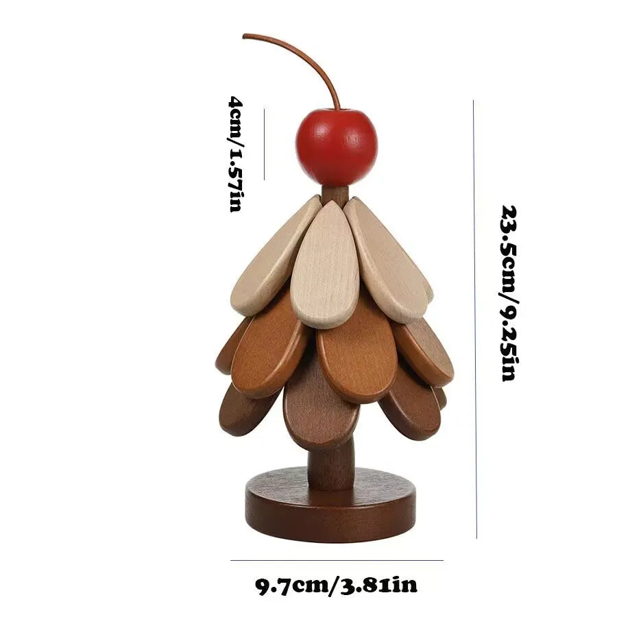 Tree Wooden Trivet Mats – Foldable Heat-Resistant Coasters