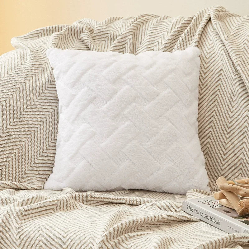 Double-Sided Plush Velvet Pillow Cover
