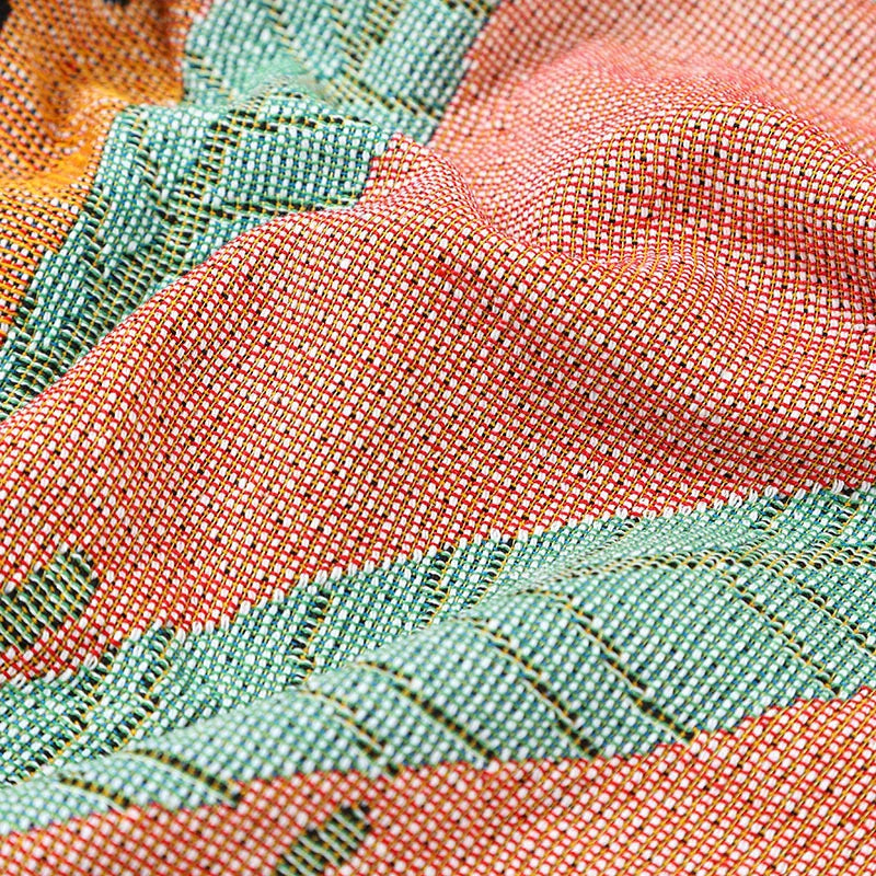 Boho Tassel Throw Blanket
