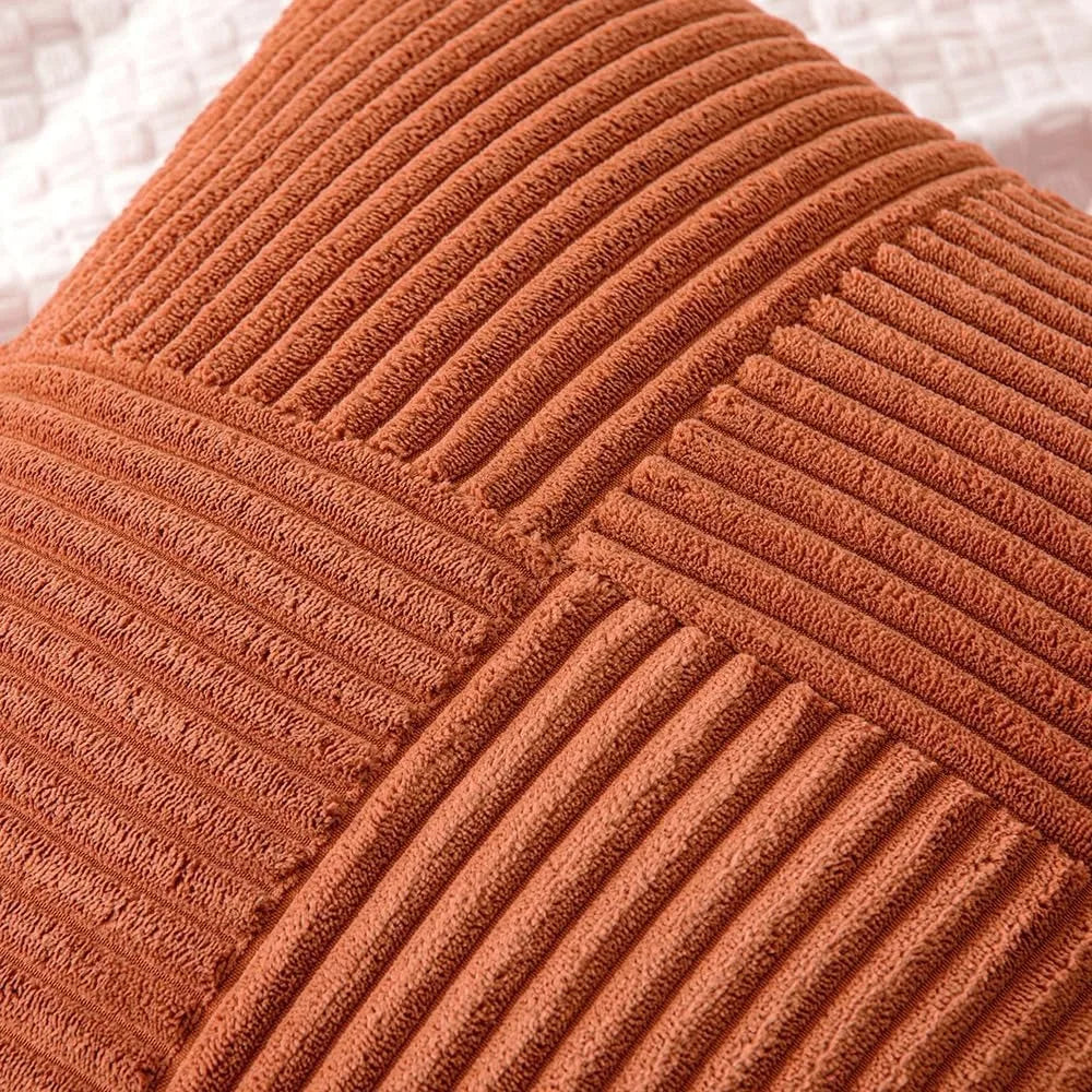 Boho Patchwork Soft Throw Pillow Cover
