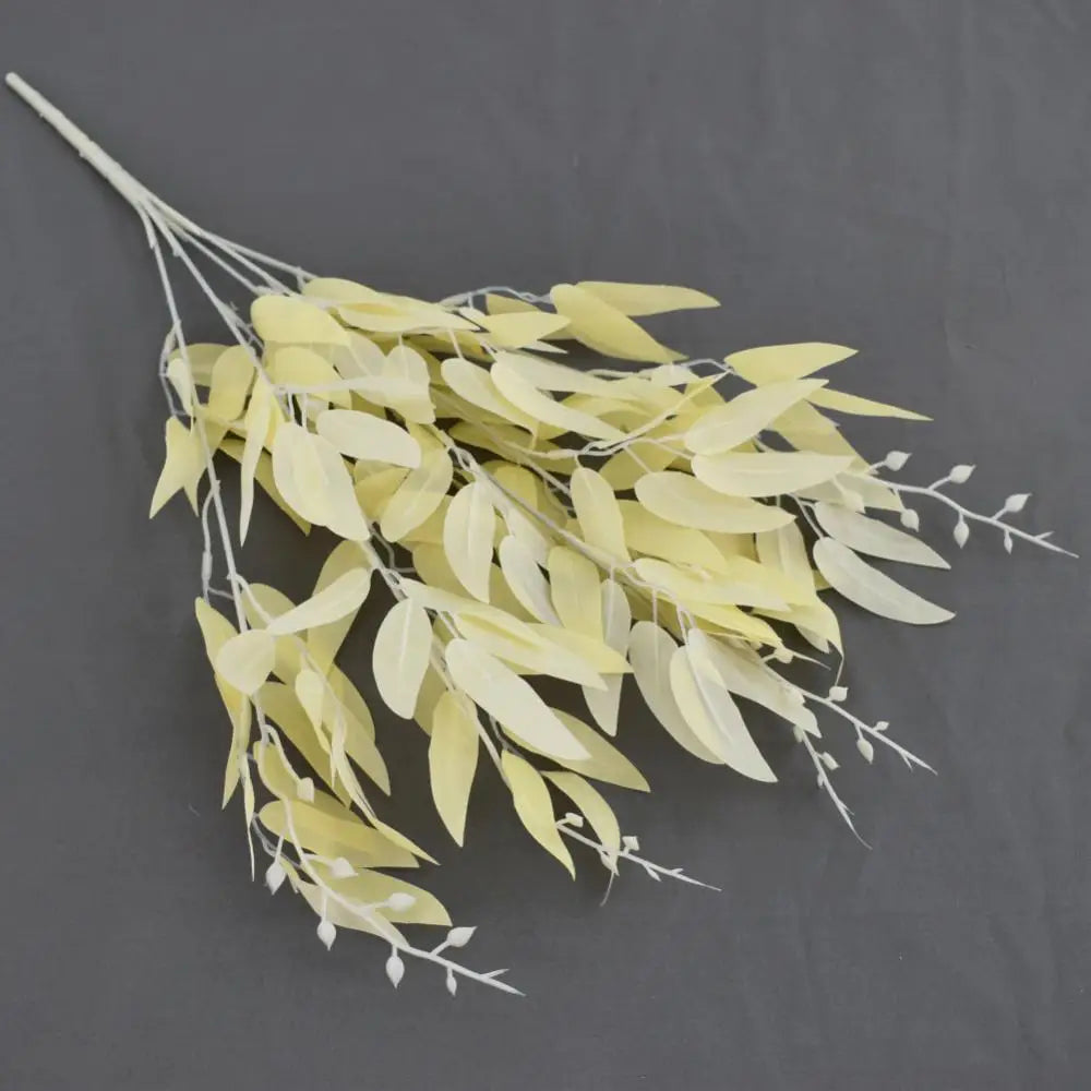 Artificial Silk Willow Branch – Boho Home Decor Faux Greenery