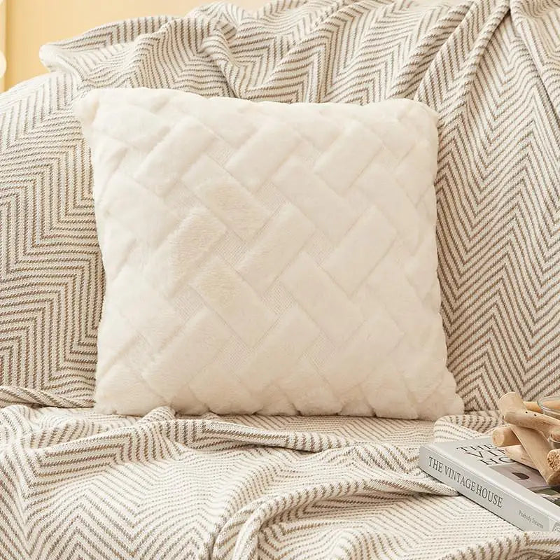Double-Sided Plush Velvet Pillow Cover
