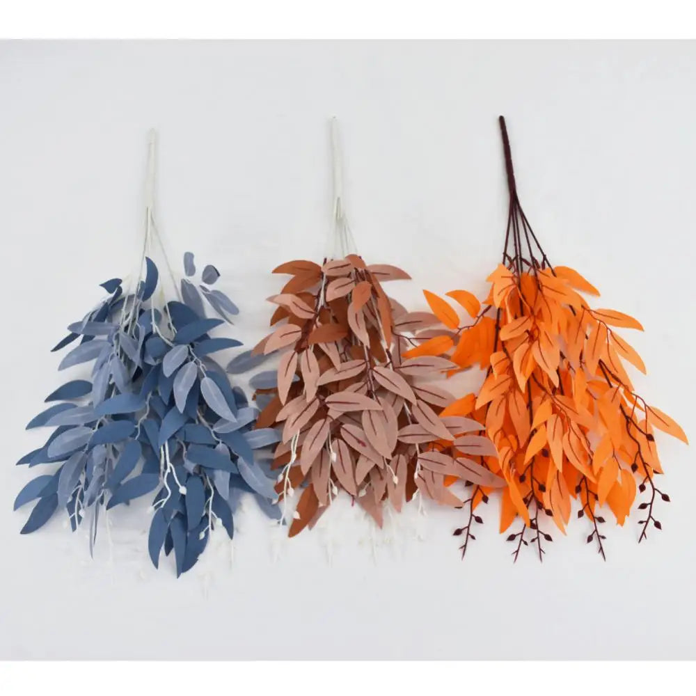 Artificial Silk Willow Branch – Boho Home Decor Faux Greenery