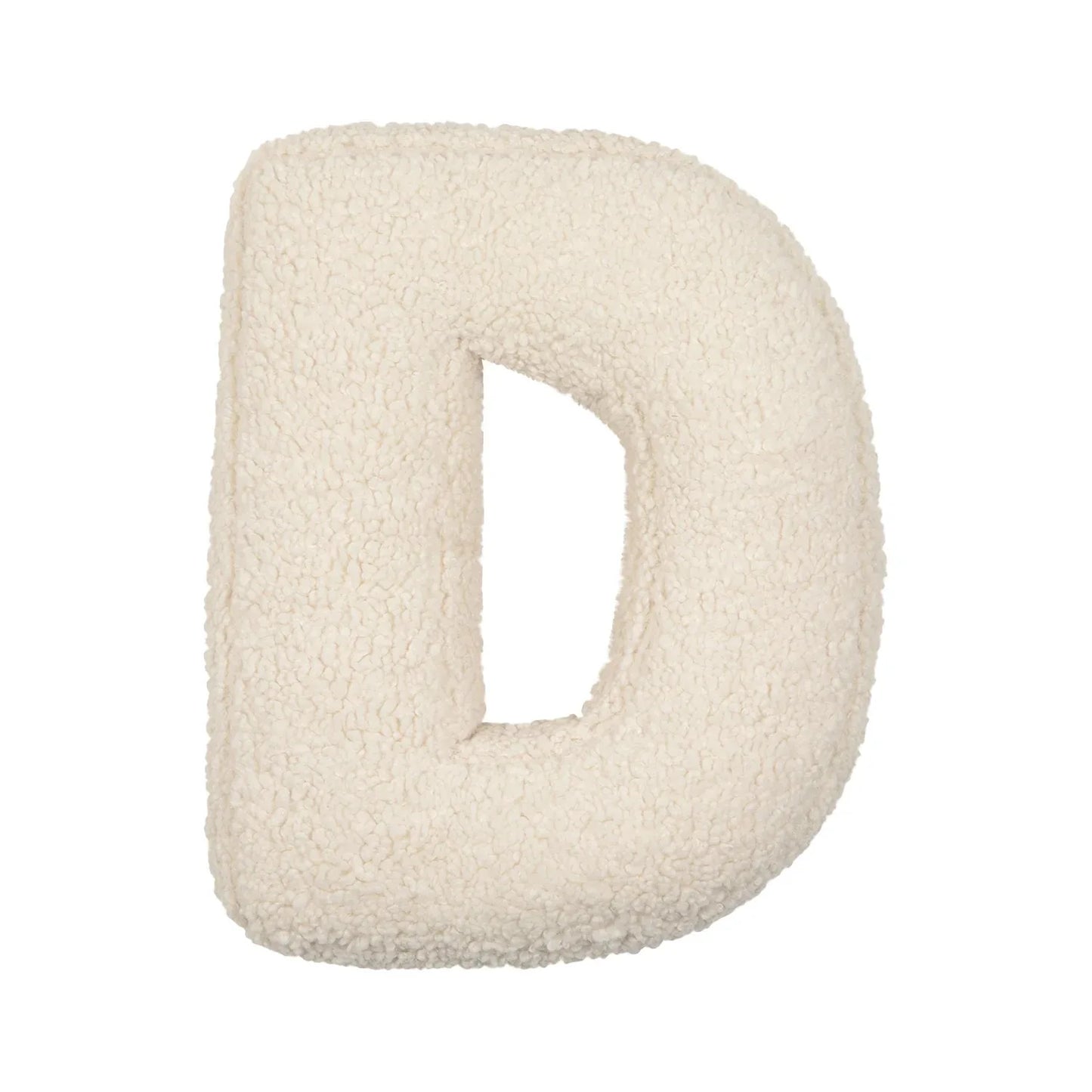 Cozy Lambswool Alphabet Pillow – Plush 3D Letter Cushion for Nursery & Home Décor