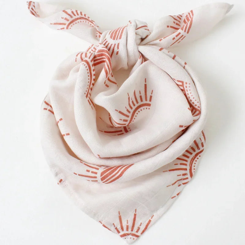 🌿 Soft Muslin Bamboo Cotton Baby Swaddle Blanket – Boho Home Decor Nursery Essential