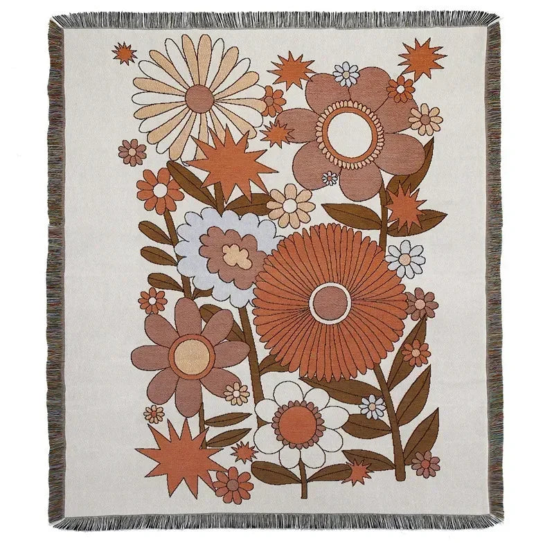 Boho Decorative Throw Blanket - Eyes Eyes Eyes