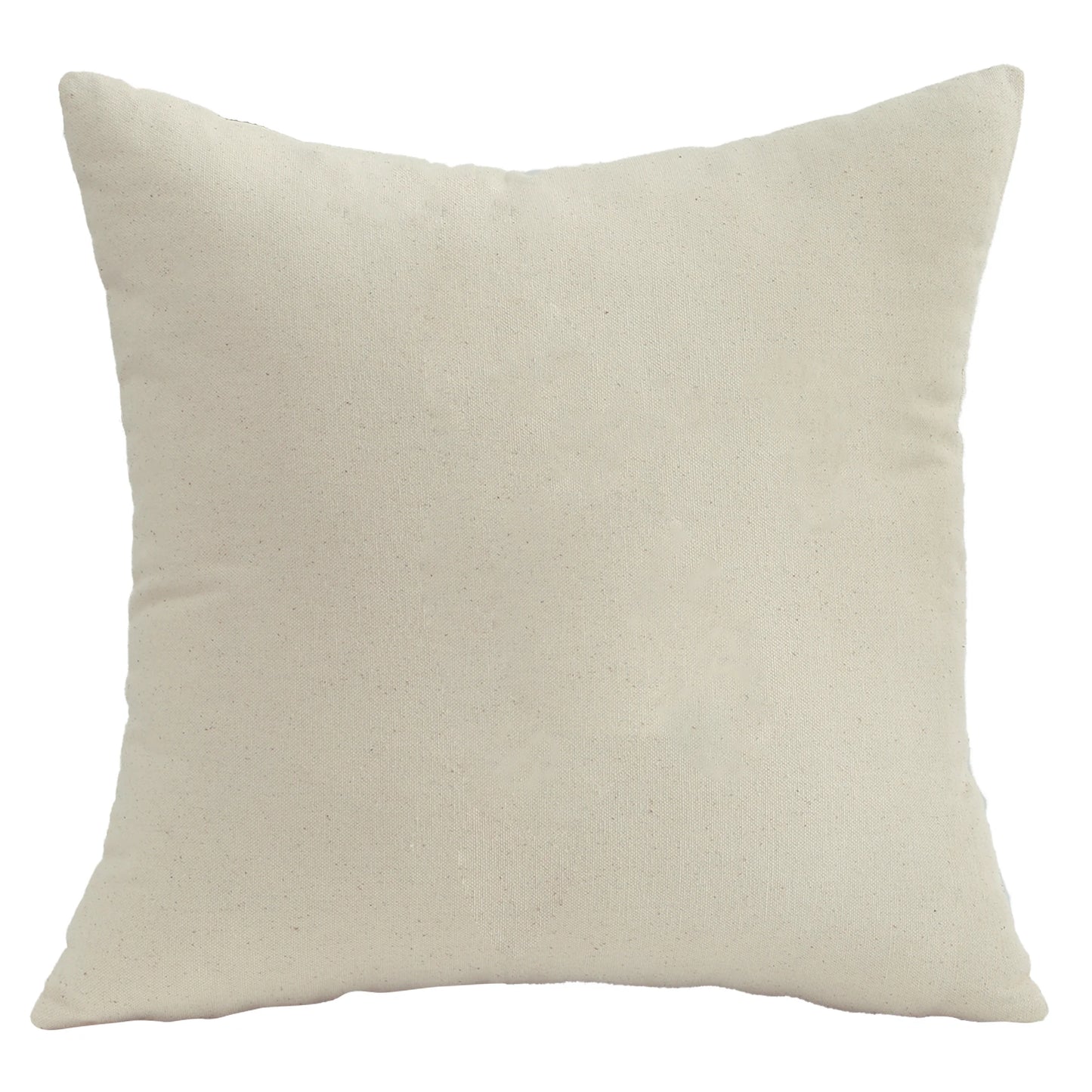 Boho Home Decor Embroidered Linen Cotton Pillowcase – Decorative Square Throw Pillow Cover for Sofa & Farmhouse Style