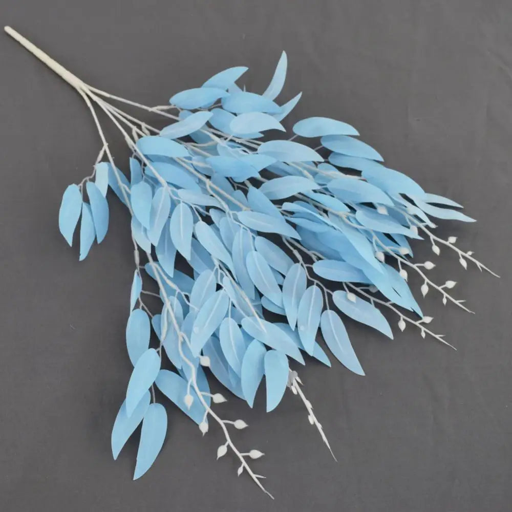 Artificial Silk Willow Branch – Boho Home Decor Faux Greenery