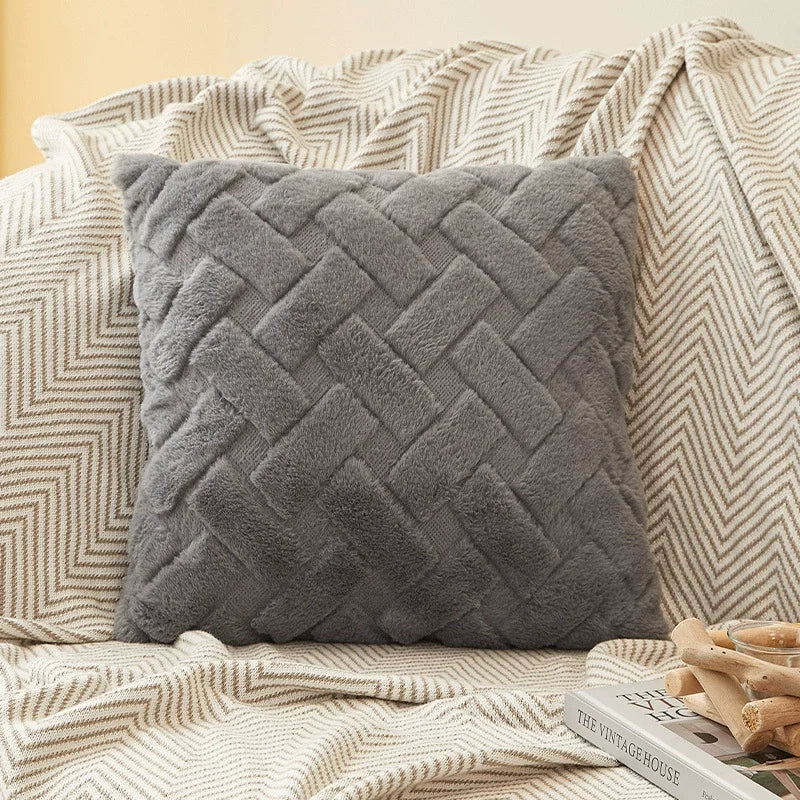Double-Sided Plush Velvet Pillow Cover