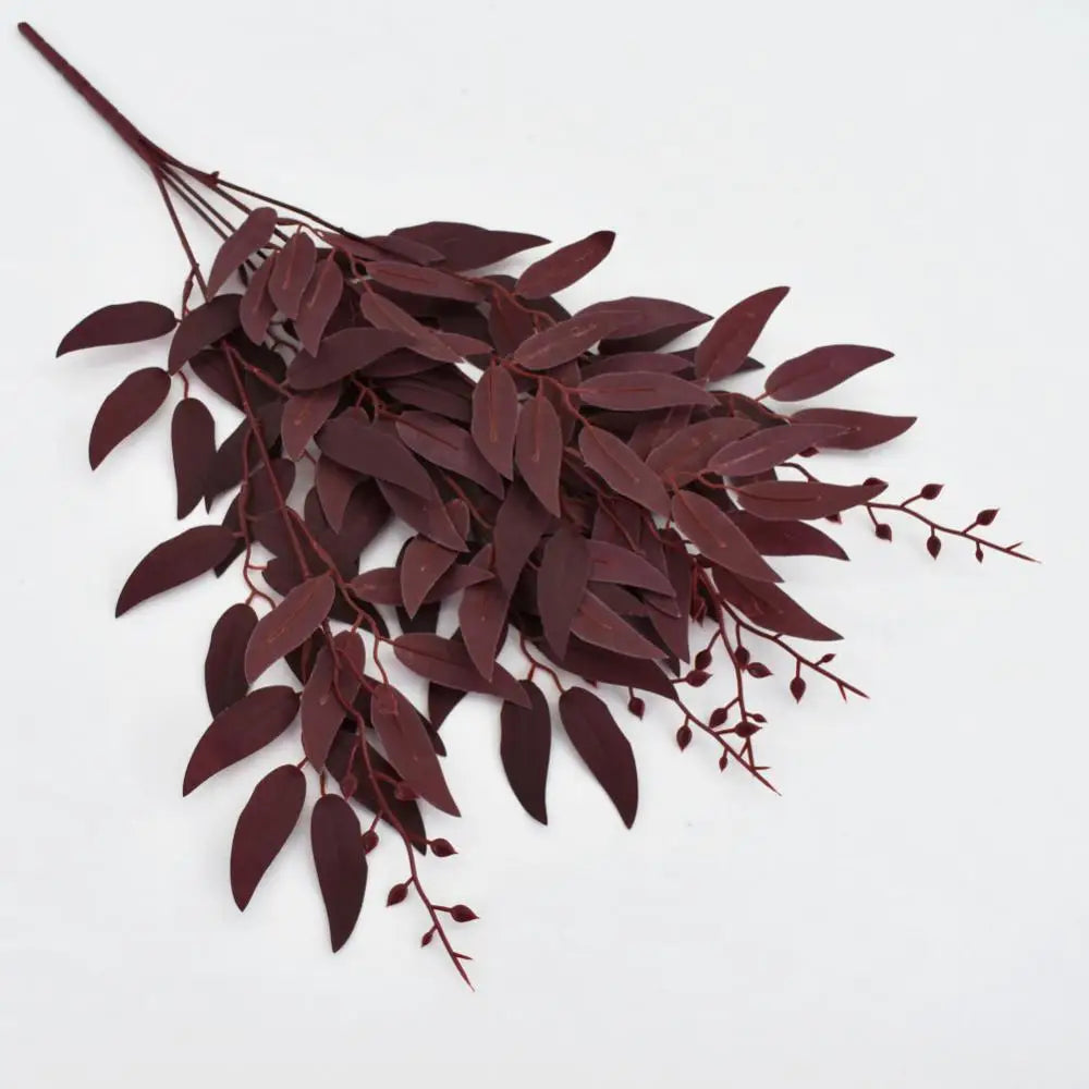 Artificial Silk Willow Branch – Boho Home Decor Faux Greenery