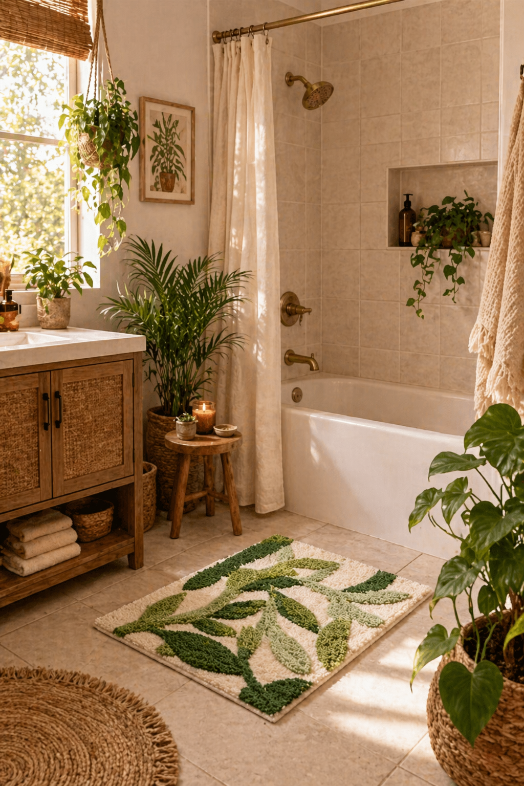 Transform Your Bathroom into a Boho Sanctuary