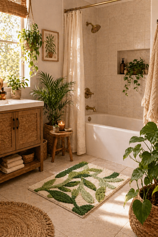 Transform Your Bathroom into a Boho Sanctuary