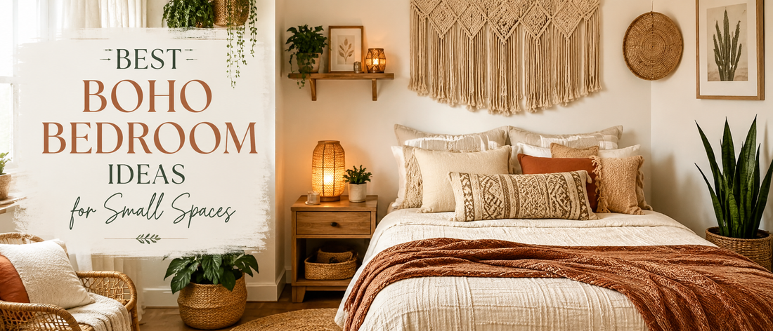 Best Boho Bedroom Ideas for Small Spaces: Create a Cozy Retreat Without Sacrificing Style