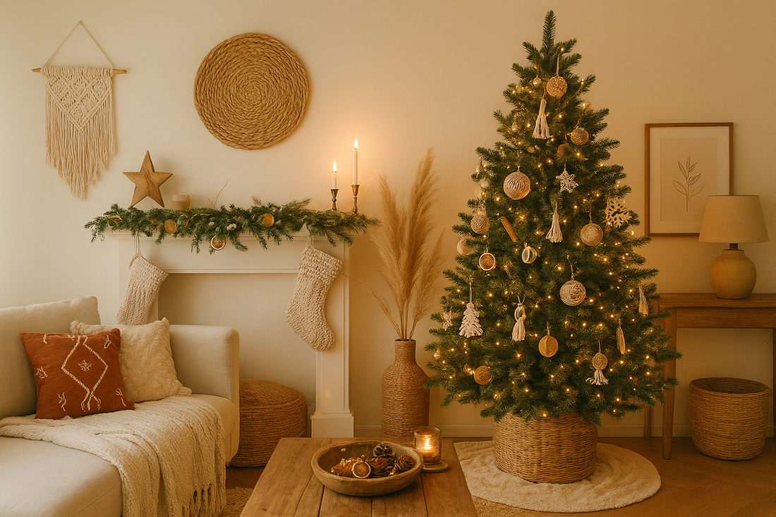8 Trendy Boho Christmas Decor Ideas for a Cozy, Stylish Holiday Season