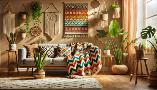 My Boho Home Bohemian Living Room Inspo
