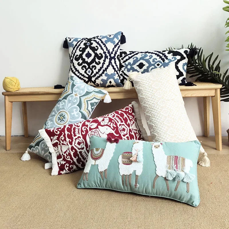 My Boho Home Eclectic Throw Pillows - Home Decor Trends for 2025