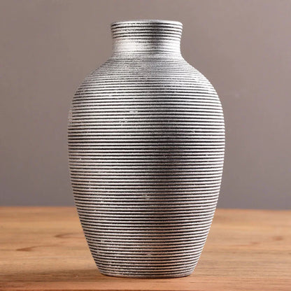 Ceramic Vase For Home Decor Nordic Bohemian Flower Pot Home Living Room Decoration Boho