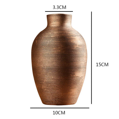 Ceramic Vase For Home Decor Nordic Bohemian Flower Pot Home Living Room Decoration Boho