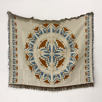 Boho Decorative Throw Blanket - Eyes Eyes Eyes