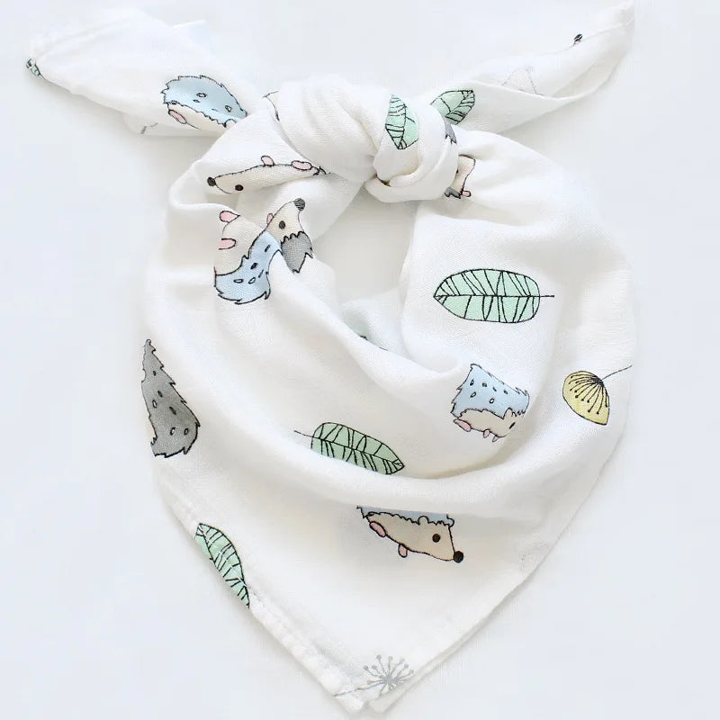 🌿 Soft Muslin Bamboo Cotton Baby Swaddle Blanket – Boho Home Decor Nursery Essential