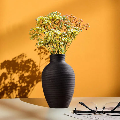 Ceramic Vase For Home Decor Nordic Bohemian Flower Pot Home Living Room Decoration Boho
