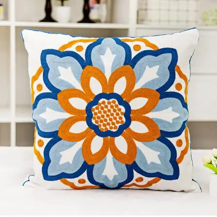 Luxury Embroidered Boho Cushion Covers