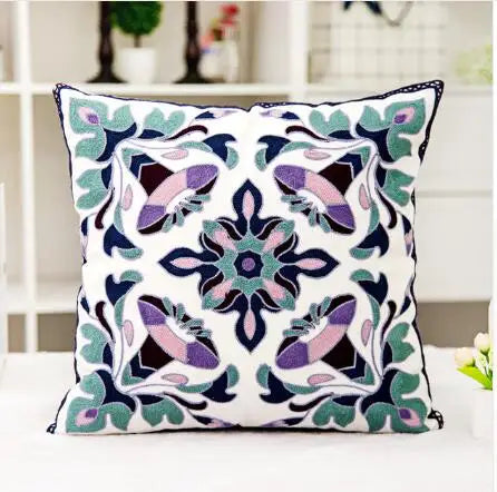 Luxury Embroidered Boho Cushion Covers