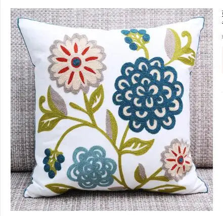Luxury Embroidered Boho Cushion Covers