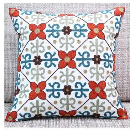 Luxury Embroidered Boho Cushion Covers