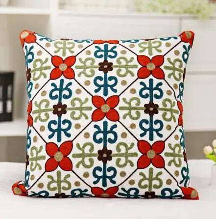 Luxury Embroidered Boho Cushion Covers
