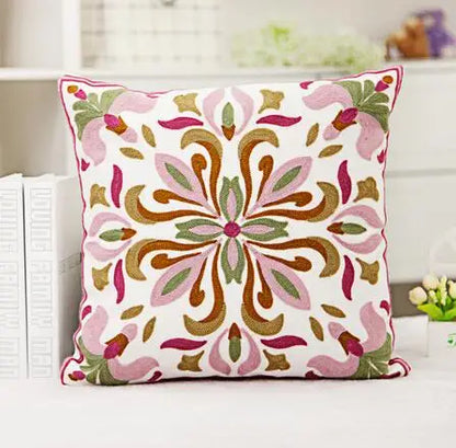 Luxury Embroidered Boho Cushion Covers
