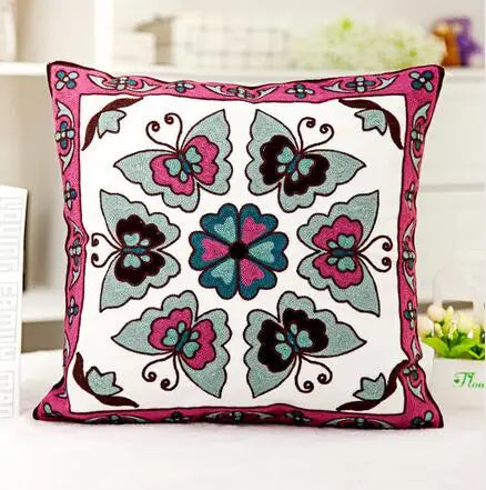 Luxury Embroidered Boho Cushion Covers