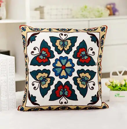 Luxury Embroidered Boho Cushion Covers