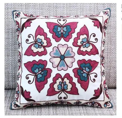 Luxury Embroidered Boho Cushion Covers