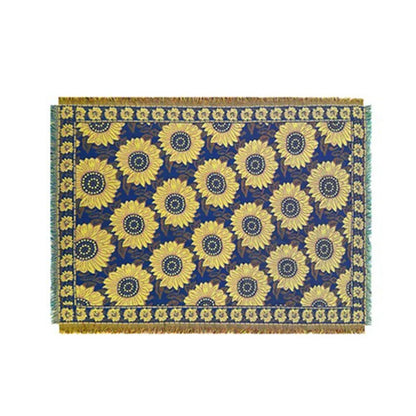 My Boho Home Decor Sunflower Blanket