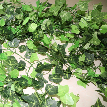 Artificial Ivy Leaf Garland – 2.4m Green Vine Foliage