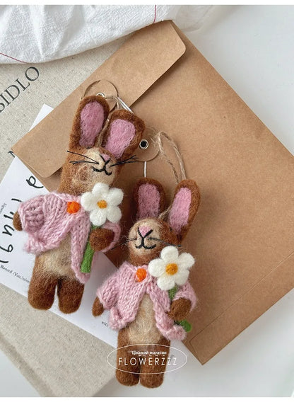 Wool Felt Animal Ornaments