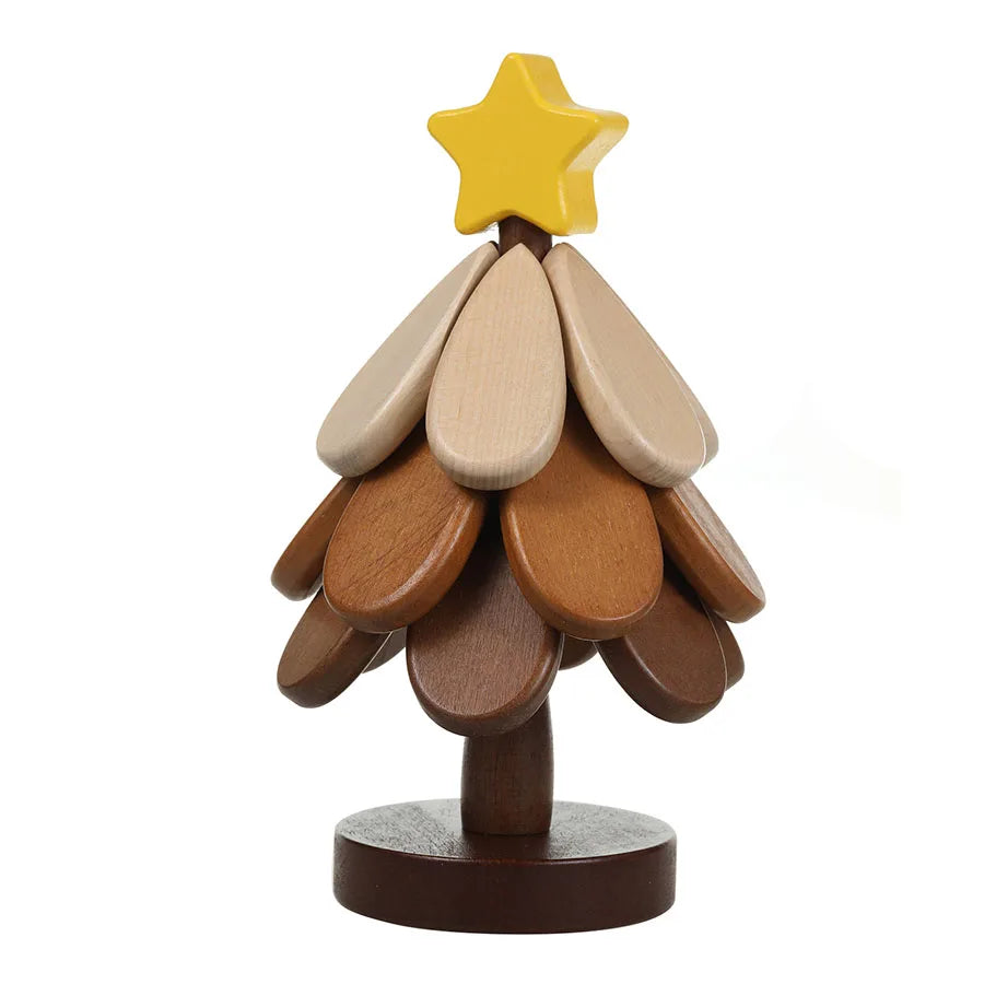 Tree Wooden Trivet Mats – Foldable Heat-Resistant Coasters
